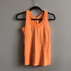 Lululemon tank bright orange 6